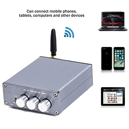 image for Facmogu Bluetooth 4.2 Stereo Audio Dual Channel Power Amplifier, TPA31