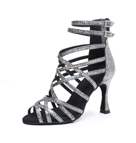 Chaussures de danse latine femme respirantes pour danser sans glisser