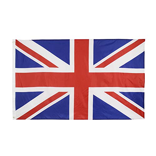 90 x 150 cm Flag del Regno Unito Coppa di europea calcio Bandiere nazionali Banner in poliestere al 100% GB britannico per decorazioni per feste del festival sportivo
