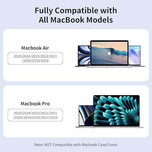 Hub USB-C MacBook compatible con funda evita quitar la carcasa con HDMI 4K 7