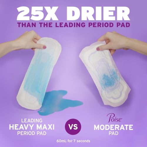 Image of Poise Max Lng W /Ult Soft Size 39pc Poise Max Long Pads W /Ultra Soft Side Shields 39ct