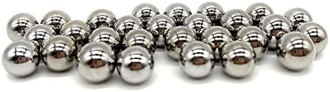 QINGZHENG 3/8Inch Slingshot Ammo Ball Carbon Steel Ball Bearing 1000count