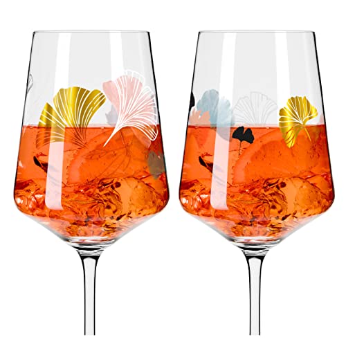 Set de 2 copas aperitivo RITZENHOFF 500 ml cristal miniatura 3
