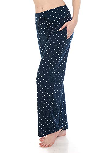 Leggings Depot Women's Fashion Lounge Pajama Pants With Pockets-Pj20D-R987-L #TOP3