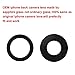 Perzework Original Back Rear Camera Lens Glass Replacement for iPhone 12 and iPhone 12 Mini with pre-Installed Adhesive and Reparing Toolkit