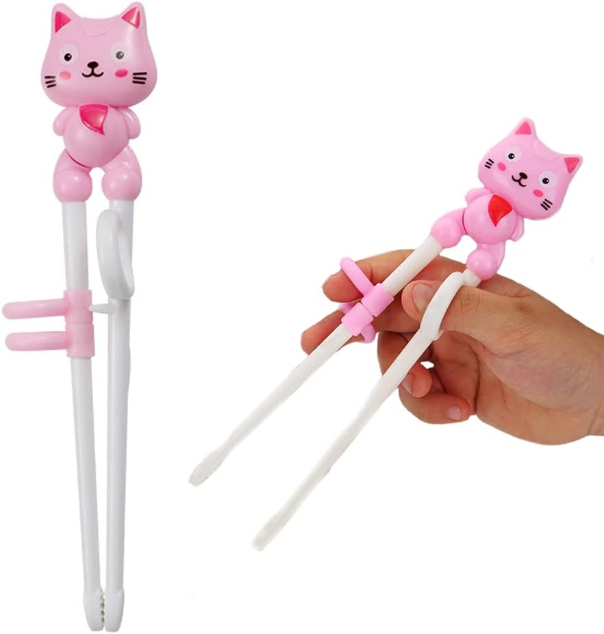 Bowiemall® Kid Chopsticks Learning Training Chopsticks Helper for Beginner Kids Adults