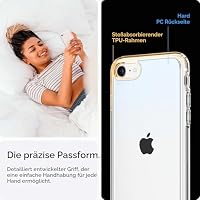 Spigen Ultra Hybrid Hülle Kompatibel mit iPhone SE 2022 5G, iPhone SE 2020, iPhone 8 und iPhone 7 -Crystal Clear – Ansicht 6