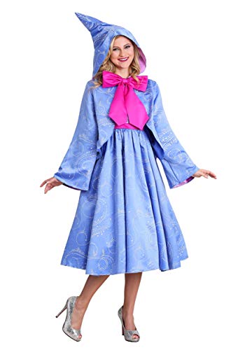 Disney Cinderella Fairy Godmother Women's Costume Small Blue