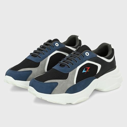 Image of Cruiser Mens Sneakers | Casual Shoes | Experience Comfort & Style with Soft Cushioned Insole | Street Style with Premium Lace-Up Kicks| Trendy Lace-Up Sneakers for the Modern Look (2552)