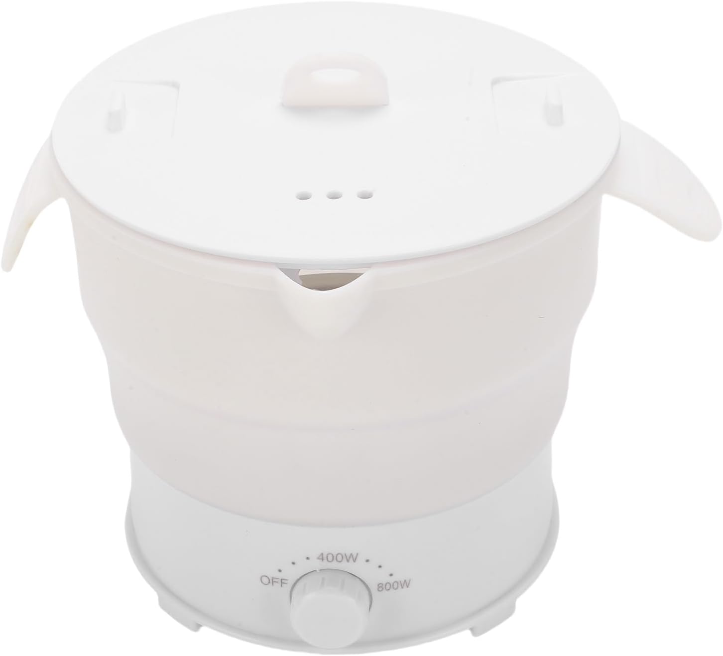 Olla Eléctrica Plegable Asixxsix 800W 1.2L con Rack de Vapor
