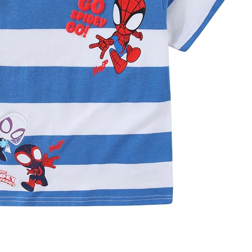 Marvel Spidey and His Amazing Friends Boys Short Sleeve T-Shirt for Toddler and Big Kids4