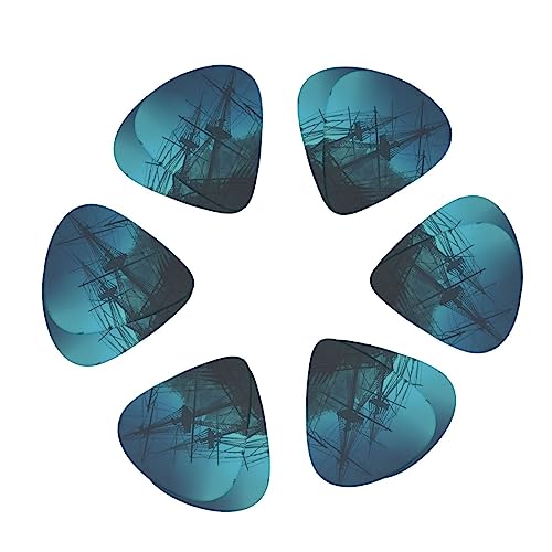 Shipwreck Lot de 12 médiators tendance et durables pour guitare électrique Ukulélé - Les Beatles, Paul McCartney, John Lennon, RIngo Starr, George Harrison Shipwreck Lot de 12 médiators tendance et durables pour guitare électrique Ukulélé – Image 3