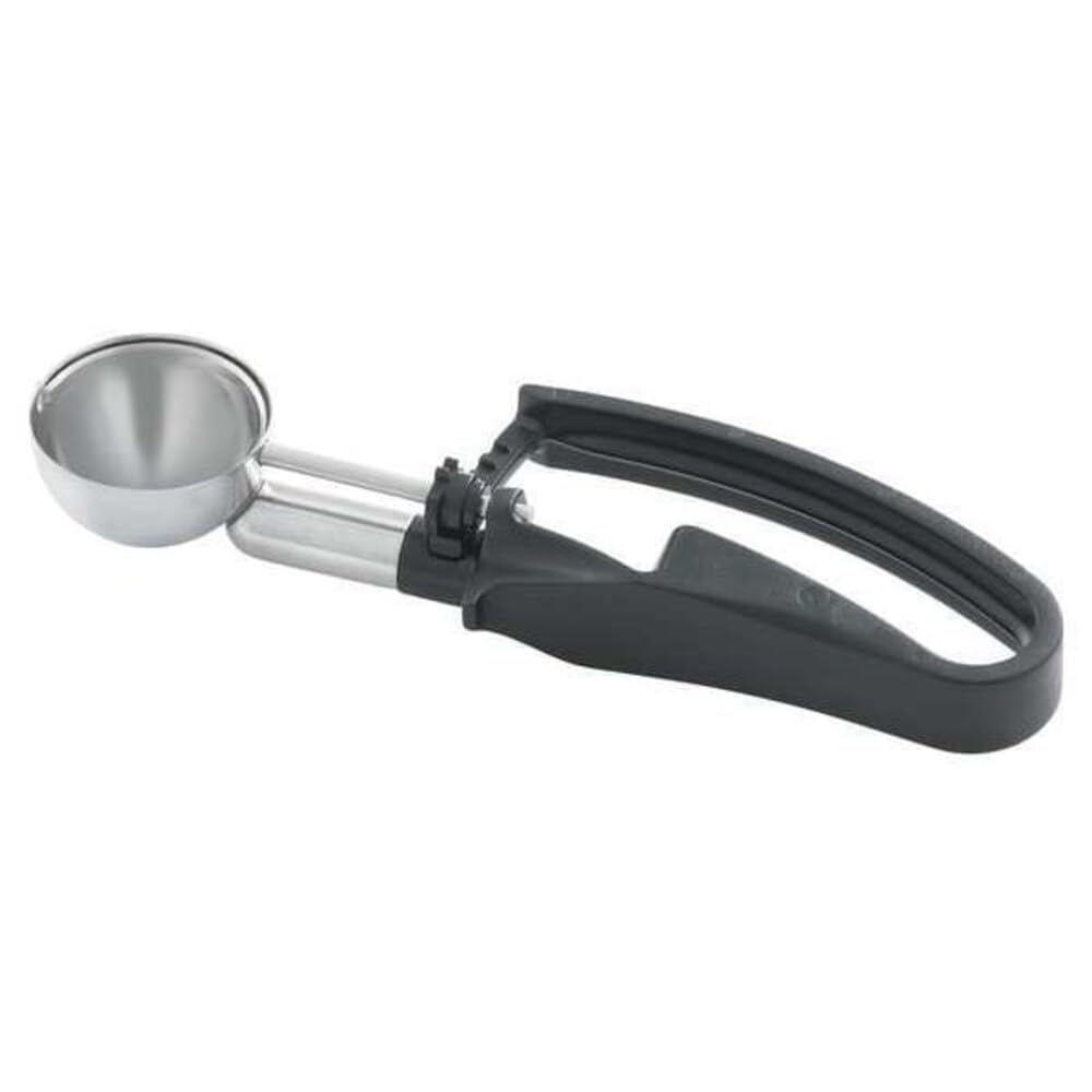 Squeeze Disher, 1,13 oz., SS, color negro