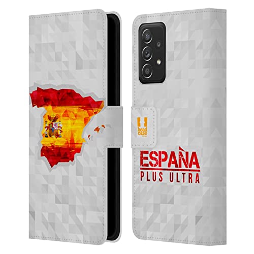 Protection Galaxy A52 étui portefeuille en cuir anti-rayure avec support