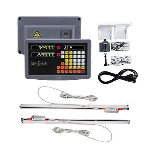 Kit Digital de Escala Lineal 2 Ejes para Torno miniatura 2