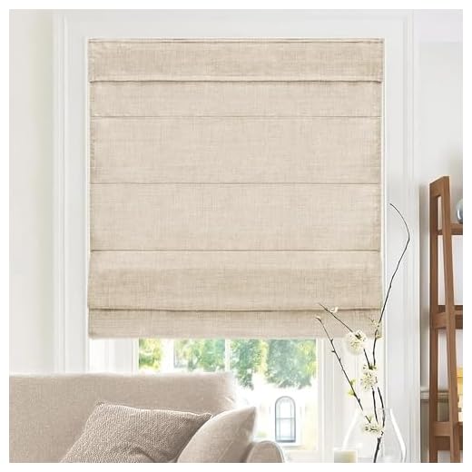 CHICOLOGY Roman Shades 34"W x 48"H