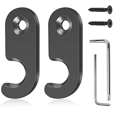 Upgrade Aluminum Alloy Sun Visor Repair Kit Heavy Duty Visor Mounting Clips Compatible with Jeep Wrangler JK 2018/ Wrangler JL JLU 2018-2022/ Gladiator JT 2020-2022 (2 Pack)-Patent Pending Cover