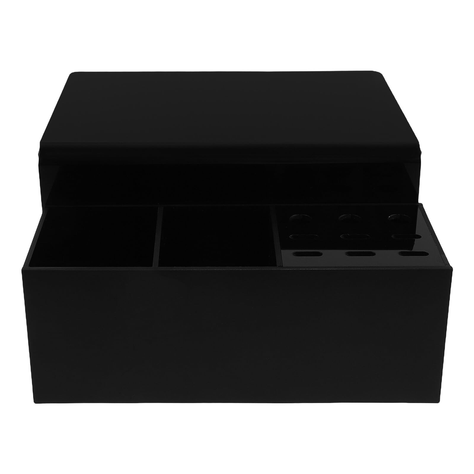 PACKOVE Organizador para Pestañas con Almohadilla Ergonómica Desmontable Soporte para Extensiones de Pestañas Herramienta Profesional para Salones y Doméstico Diseño Negro Fácil de Limpiar