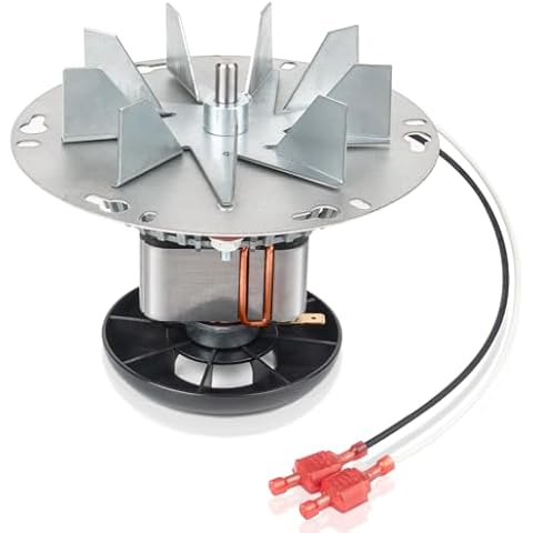 812-3381 Exhaust Combustion Blower Motor for Quadrafire Classic Bay CB1200 & CB1200i Insert and Pellet Stoves | Exhaust Blower Fan for Heatilator Eco Choice CAB50, PS35, PS50 Pellet Stoves Cover