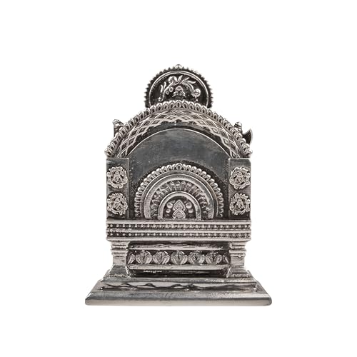 Image of Artarium Lalitasana Ganesha Idol 999 Pure Silver (15 gm), Ganpati Bappa Murti for Pooja, Home Mandir, Office Decor, Auspicious Gift for Diwali, Housewarming & Festivals - 2.5 Inch