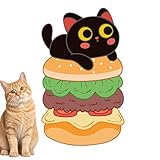 Gcerfby Kratzmatte für Katzen, selbstklebende Kratzecke, Wand-Kratzmatte, vertikale Kratzmatte, zum Schutz von Kätzchen, Klettern, Couch, Bett, Teppich, Tür, Boden, Wohnzimmer