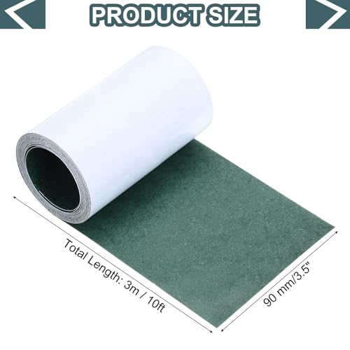 Image of MECCANIXITY Electrical Insulating Adhesive Paper 90mm, 10ft Battery Insulator Gasket Paper Sheet for 18650 21700 26650 Battery Pack