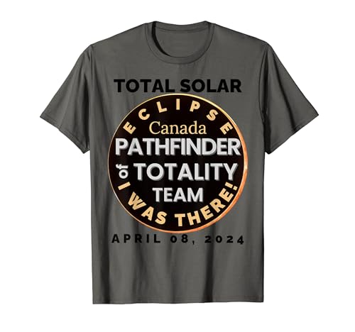 Totality Solar Eclipse Canada 2024 Ver productos y equipo Camiseta