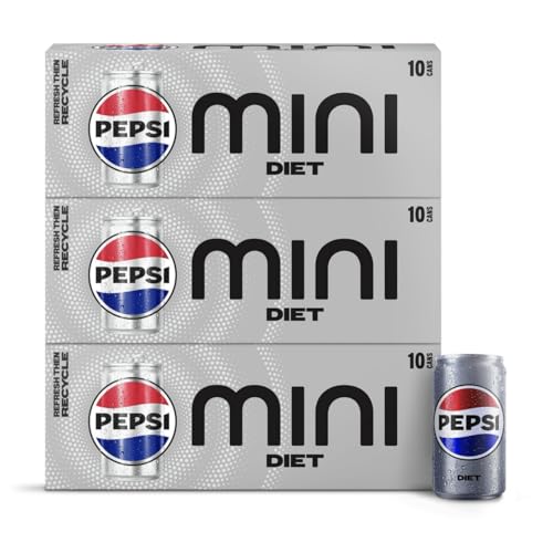 Diet pep Mini Cans, 7.5 fl. oz., 30 Pack