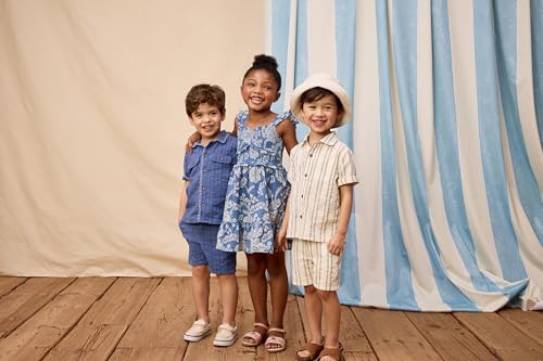 Image of Gymboree,Matching Family Short Sleeve Button Up Shirt