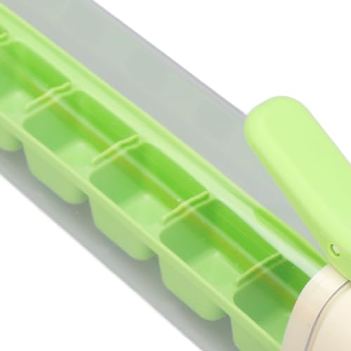 Molde para cubos de hielo con tapadera y contenedor miniatura 7