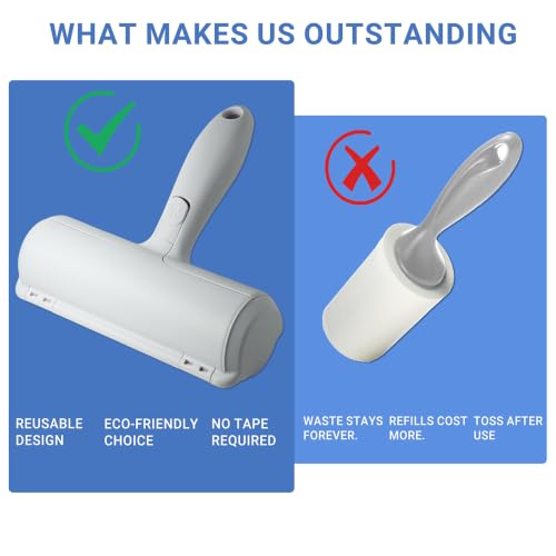 Pet Hair Remover Roller Lint Roller for Cat and Dog Hair Remover - Image 5