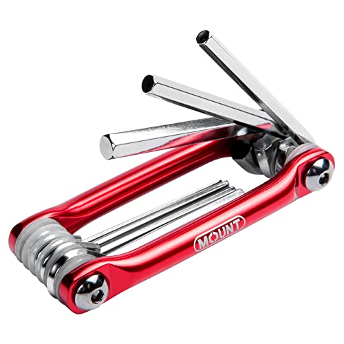 Mount 24Pcs Folding Hex Key Set, Includes Metric/Sae/Torx ，Professional Fold Allen Torx Star Key Wrenches, Small Wrenches Sets For Portable Driver Tool Kit For Home Maintenance, (Up To 8Mm,1/4In) #TOP4