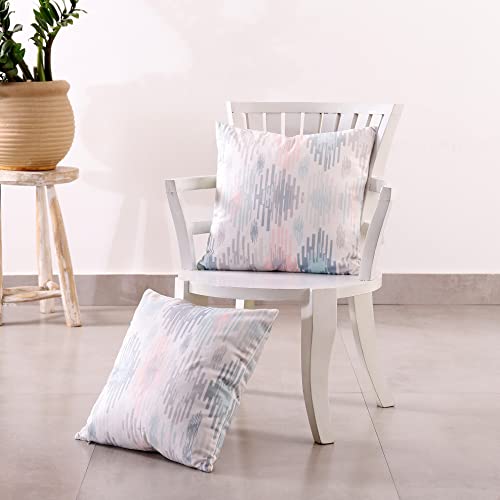 Image of Ravaiyaa - Attitude is everything Pure Velvet Square Cushion Cover Stylish & Comfortable Pillow Cushion Cover for Bedroom, Living Room & Home Decor 2 PC Set (16 inchx16 inch Inches)