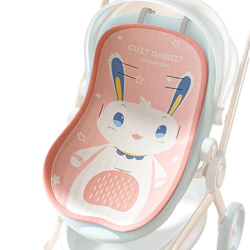 ベビー冷却パッド、ベビーカーシート冷却マットライナー - ダブルフック固定、幼児用旅行必需品 アウトドアショッピング旅行用