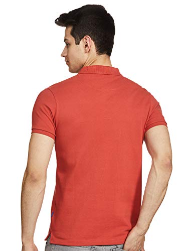 Image of JACK & JONES Men's Solid Slim fit Polo
