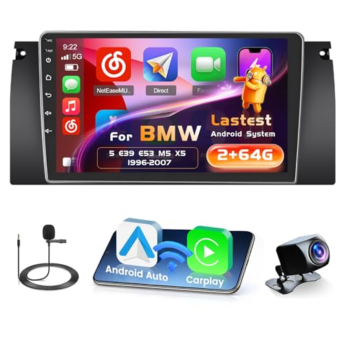 Poste radio BMW E53 Inefala pour remplacer l'autoradio d'origine