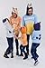 Bluey Mom Womens Fleece Matching Family Pullover Hoodie Chilli Mom Large