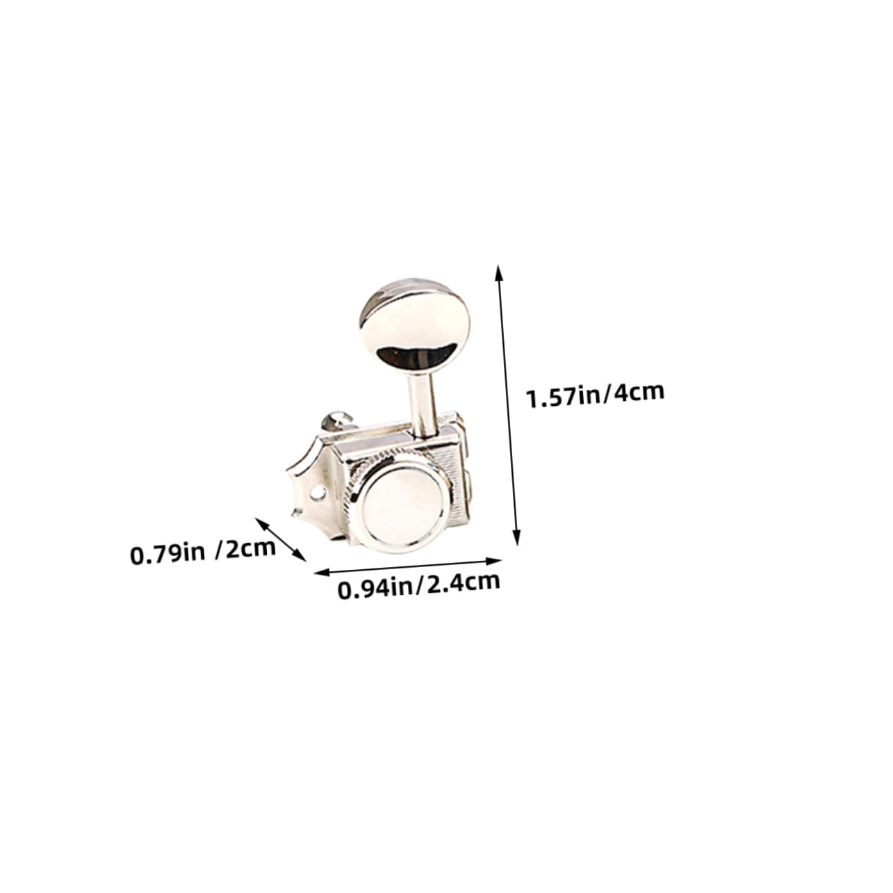 HANABASS 6Pcs Locking Guitar Tuning Pegs Precision Guitar Accessories Easy to Install Comfortable and Durable Design