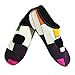 NuFoot Mary Janes Women's Shoes, Best Foldable & Flexible Flats, Slipper Socks, Travel Slippers & Exercise Shoes, Dance Shoes, Yoga Socks, House Shoes, Indoor Slippers, Color Block, Extra Large