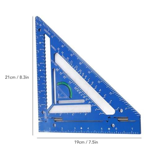 Herramienta para Tejas con Transportador Triangular de Aluminio miniatura 6