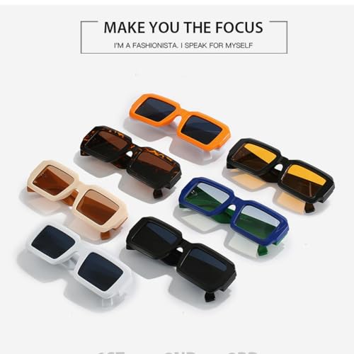 Fashion Sunglasses Women Retro Blue Green Shades Uv400 Men Rivets Gradient Sun Glasses2