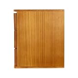 Drewniane pudełko do przechowywania na biurko, 3-poziomowy organizer, 40 x 28 x 31 cm, z zamykanymi szufladami, 6 kluczami i antypoślizgowymi podkładkami, oszczędzający miejsce organizer na biurko