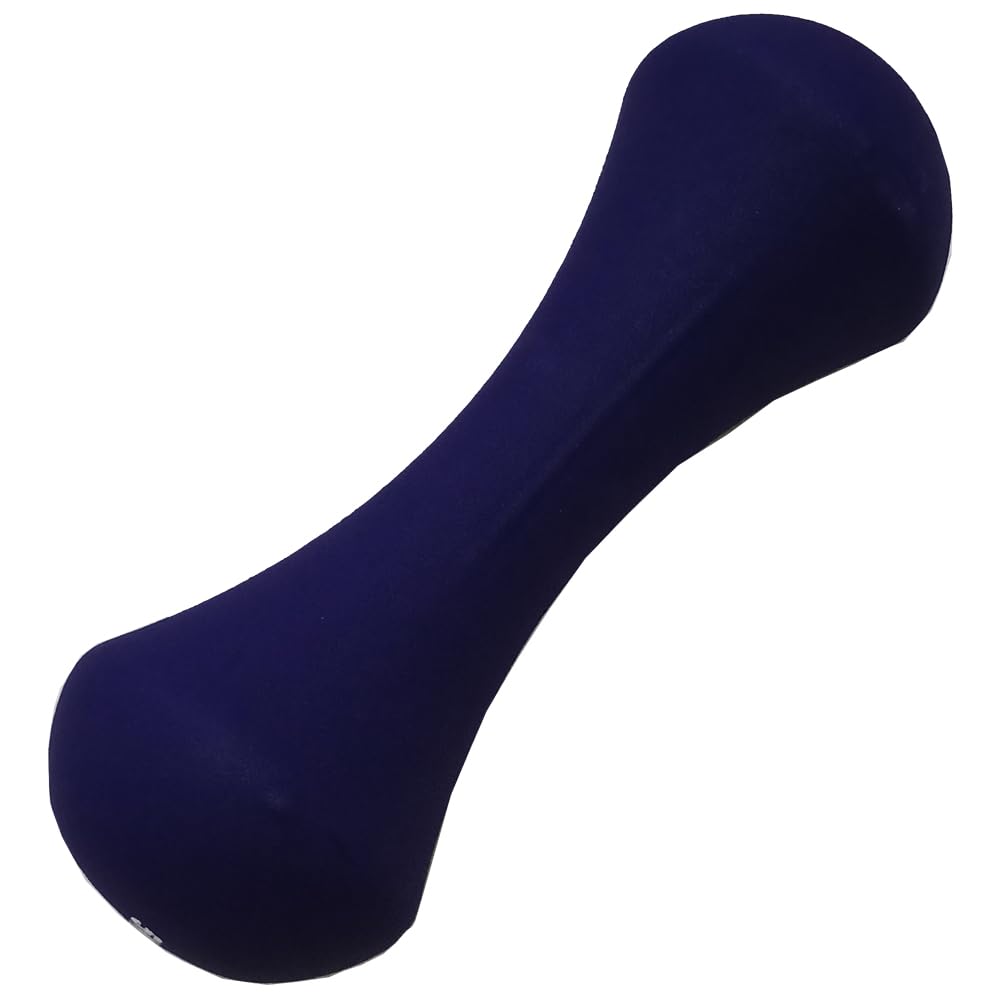 Juego de 2 mancuernas de neopreno para mujeres y hombres, ideal para gimnasio en casa, entrenamiento, pilates, 2 kg + 2 kg/4.4 + 4.4 libras (morado)