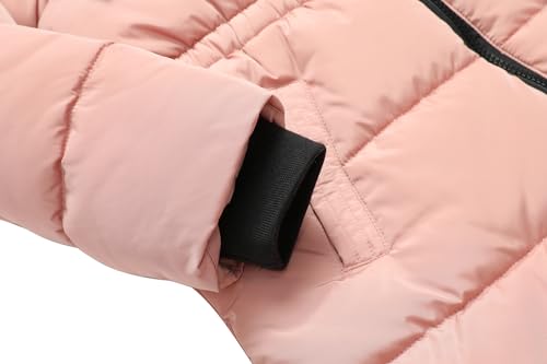 Image of Girl's Winter Long Coat Parka Warm Hooded Puffer Jackets