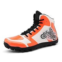 Amazon.co.jp: オートバイスニーカーバイクライダーシューズ革