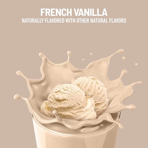Image of SlimFast Meal Replacement Shake, Original French Vanilla, No Added Sugar, Meal Replacement Shakes, 10g Ready to Drink Protein, 5g Fiber, 25 Vitamins and Minerals, 11 Fl. Oz, 12 Count