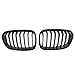 Semoic Noir Brillant Grille De Grille De Rein Avant pour F20 F21 1 Série 2011-2014