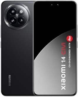 XIAOMI 14 Civi Shadow Black (12GB RAM 512GB Storage) | 50 MP Leica Triple Camera| SD 8s Gen 3 | 1.5K Quad Curved AMOLED HyperOS