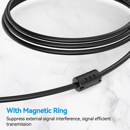 Cable de datos USB de 6 pies para PC y laptop miniatura 5