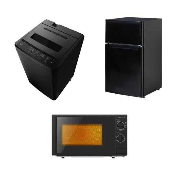 Amazon | 【新生活家電セット】 MAXZEN 家電3点セット (洗濯機・冷蔵庫